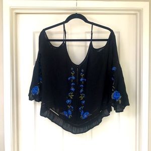 American Eagle Outfitters cold-shoulder blouse